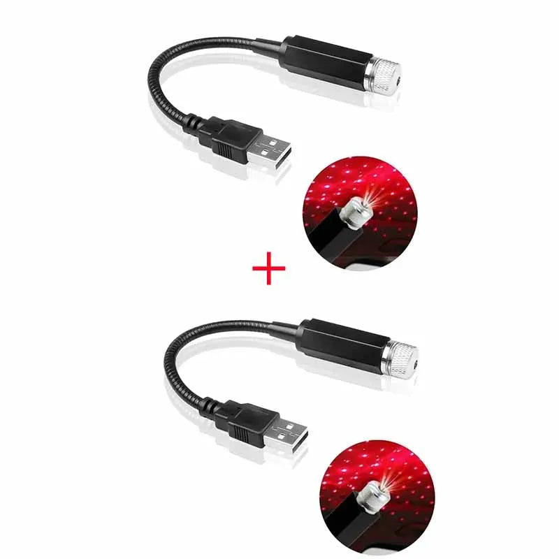 Veilleuse LED Ciel Étoilé Galaxie USB - Projecteur Romantique pour Voiture ou Chambre