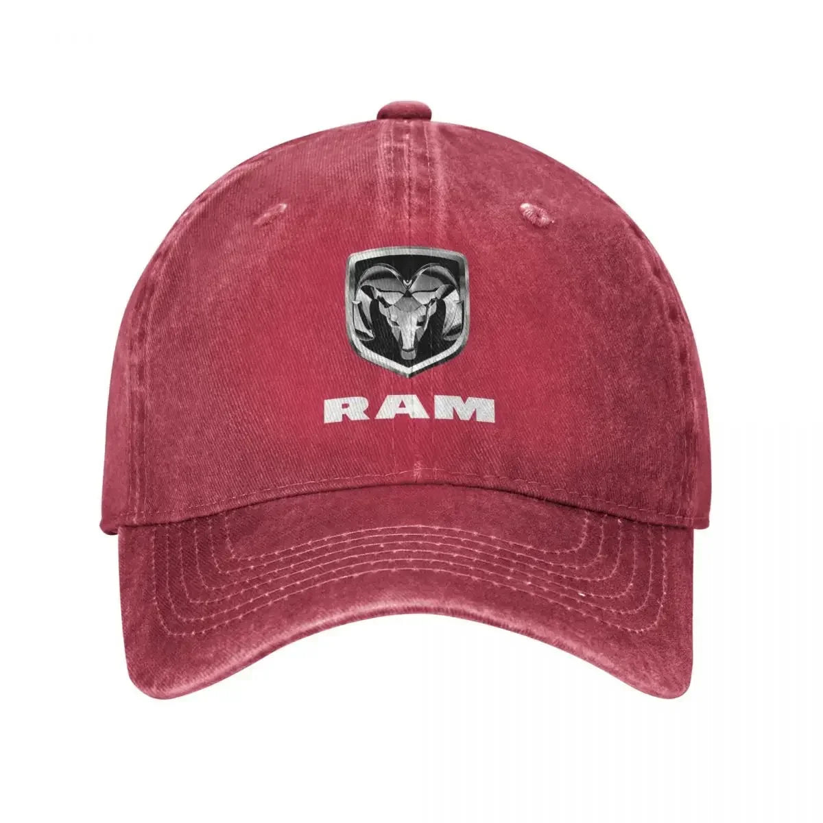Casquette Vintage Style Pick-up Américain - Denim Délavé Snapback Unisexe