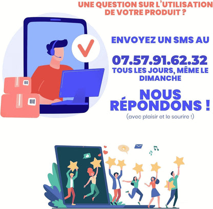 OBD2 Connexion Bluetooth + Support Francais 7/7J - Diagnostic des Codes Moteur en 3 Min ! Valise de Diagnostic Compatible avec la majorité des VÉHICULES - Vendeur Francais avec Support 7/7J 2026