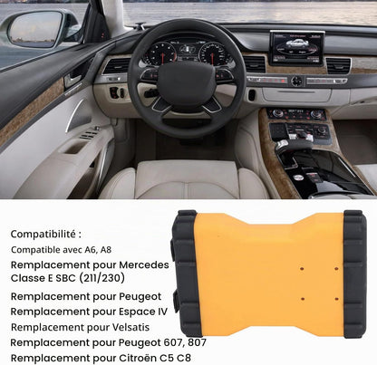 Lecteur de Code OBD2 pour DS150 V9 VCI 150E TCS OBD2 Scanner de Diagnostic Double Carte Multifonction Outil de Diagnostic de Voiture Accessoires de Voiture pour Hommesrs Voiture