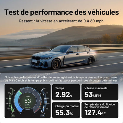 TOPDON Carpal-A Bluetooth Valise Diagnostic Auto pour iOS et Android