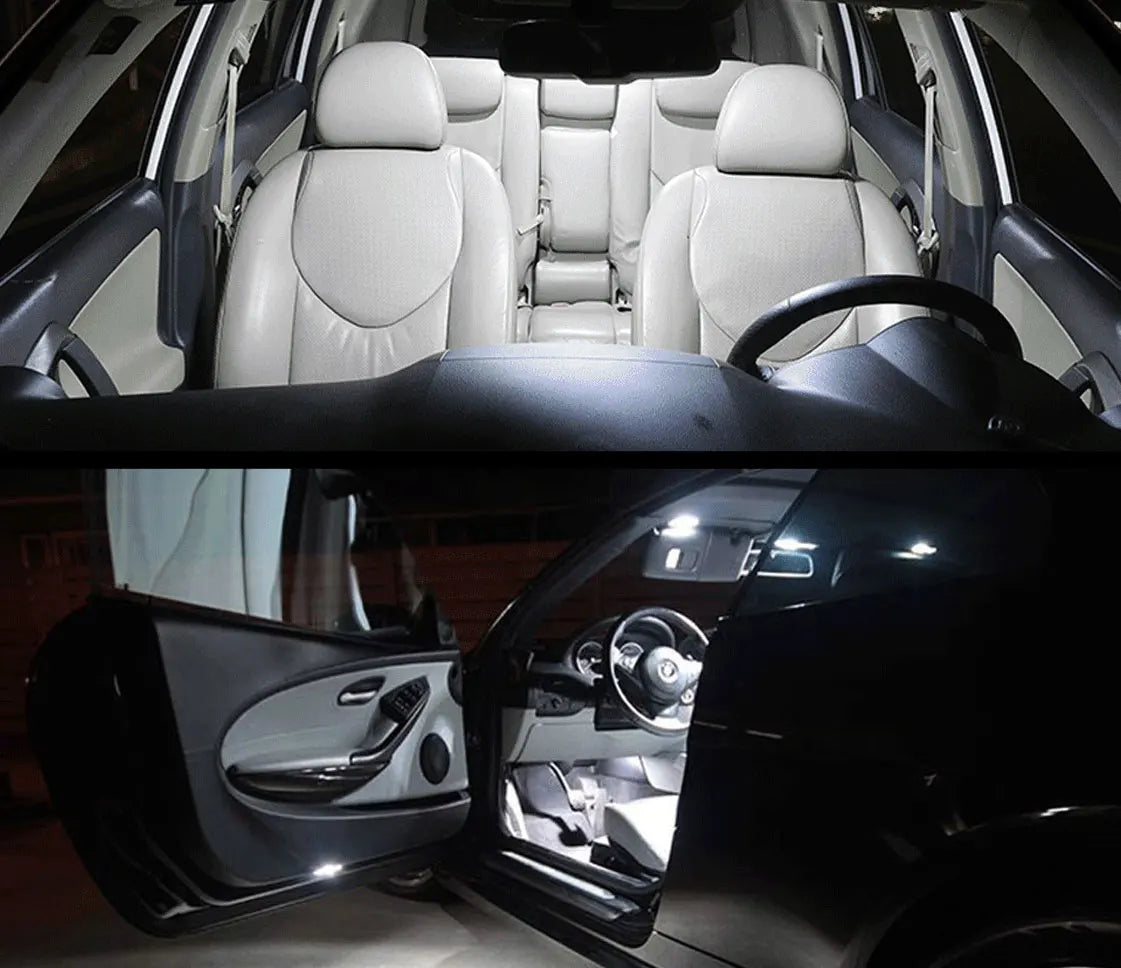Kit LED Intérieur Canbus pour Audi A3/A4/A5/A6/A7/A8/A1/A2/Q3/Q5/Q7 - Toutes Générations