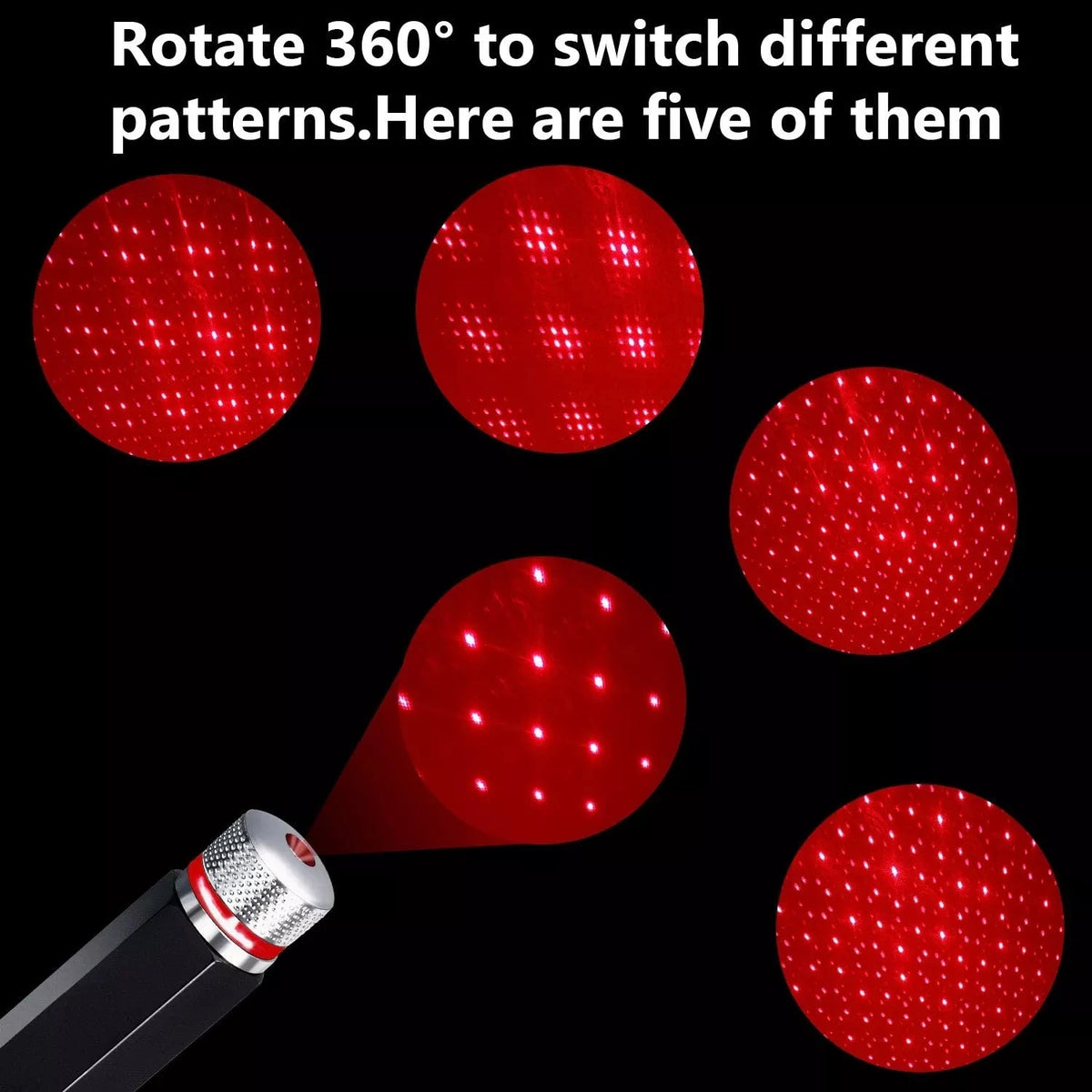Veilleuse LED Ciel Étoilé Galaxie USB - Projecteur Romantique pour Voiture ou Chambre