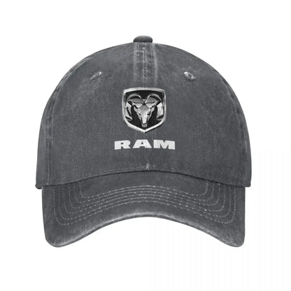 Casquette Vintage Style Pick-up Américain - Denim Délavé Snapback Unisexe