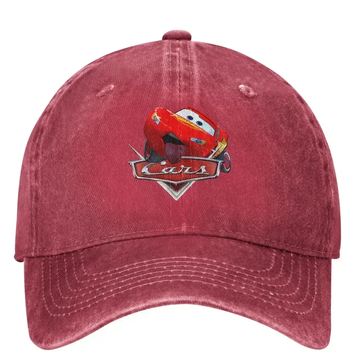 Casquette Voiture de Course "Lightning" Délavée - Style Hip Hop Casual