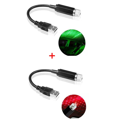 Veilleuse LED Ciel Étoilé Galaxie USB - Projecteur Romantique pour Voiture ou Chambre