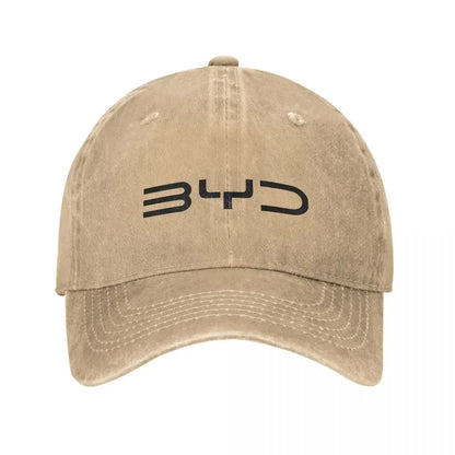 Casquette BYD Logo Auto Délavée - Style Trucker Fashion Unisexe