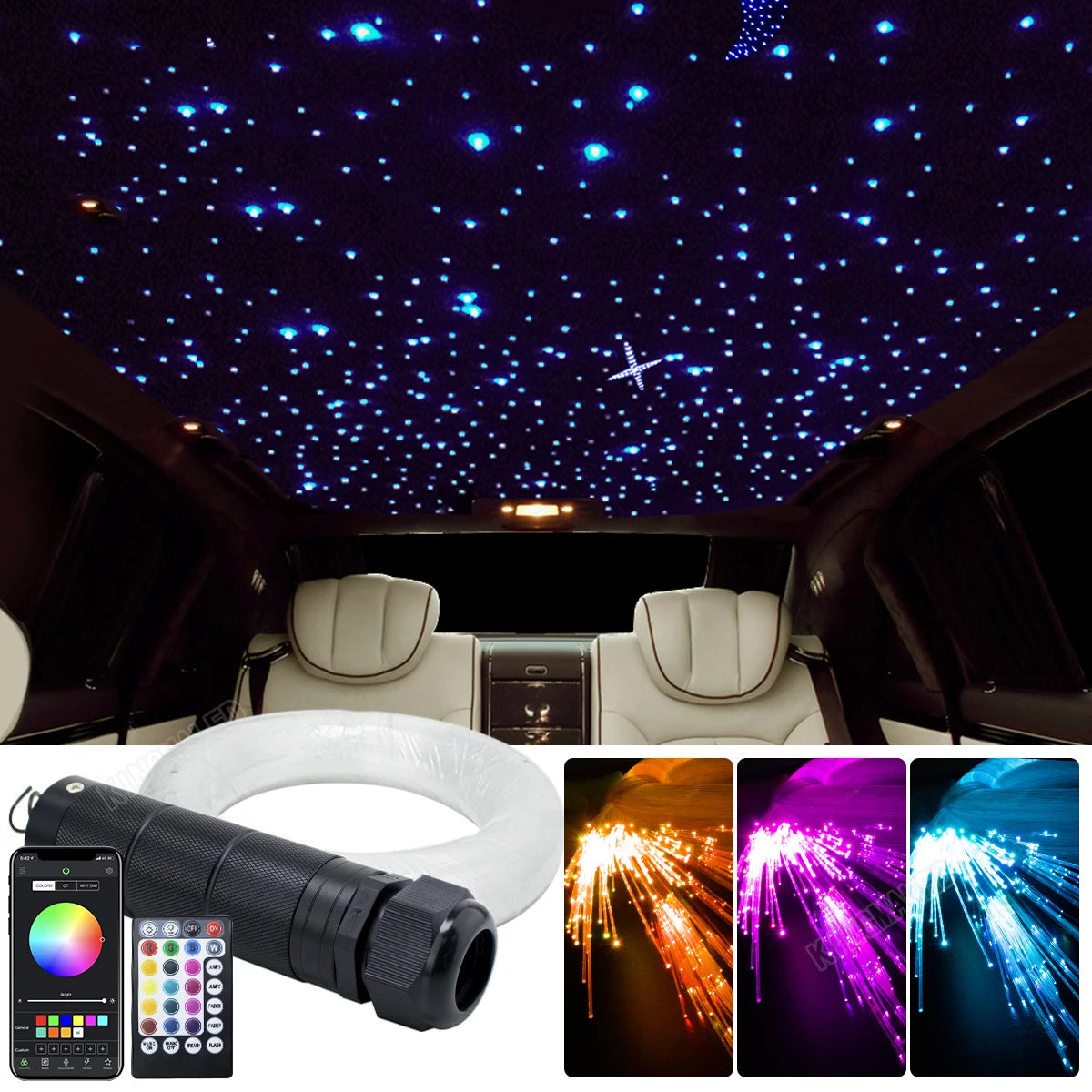 Ciel etoile 100 a 500 fibres
