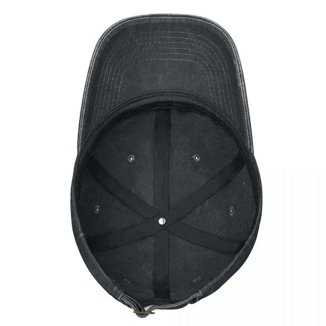 Casquette Vintage Style Pick-up Américain - Denim Délavé Snapback Unisexe