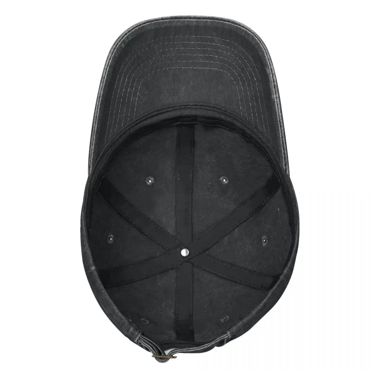 Casquette Vintage Style Pick-up Américain - Denim Délavé Snapback Unisexe