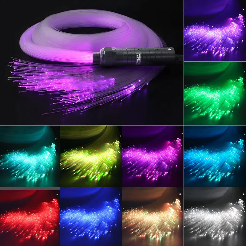 Plafonnier Ciel Étoilé LED 6W à Fibre Optique - Décoration Toit Habitacle