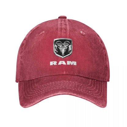 Casquette Vintage Style Pick-up Américain - Denim Délavé Snapback Unisexe