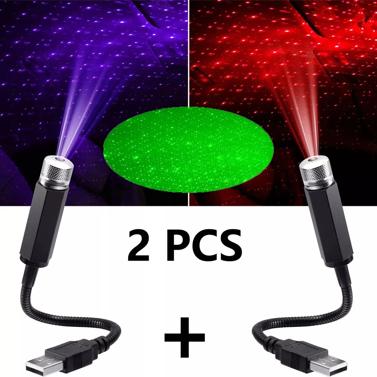 Veilleuse LED Ciel Étoilé Galaxie USB - Projecteur Romantique pour Voiture ou Chambre