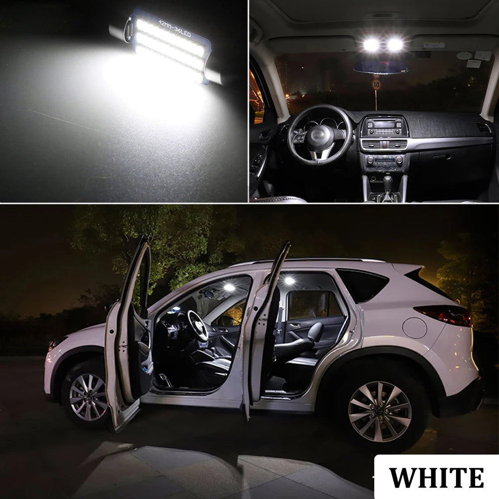 Kit LED Intérieur Canbus pour Audi A3/A4/A5/A6/A7/A8/A1/A2/Q3/Q5/Q7 - Toutes Générations