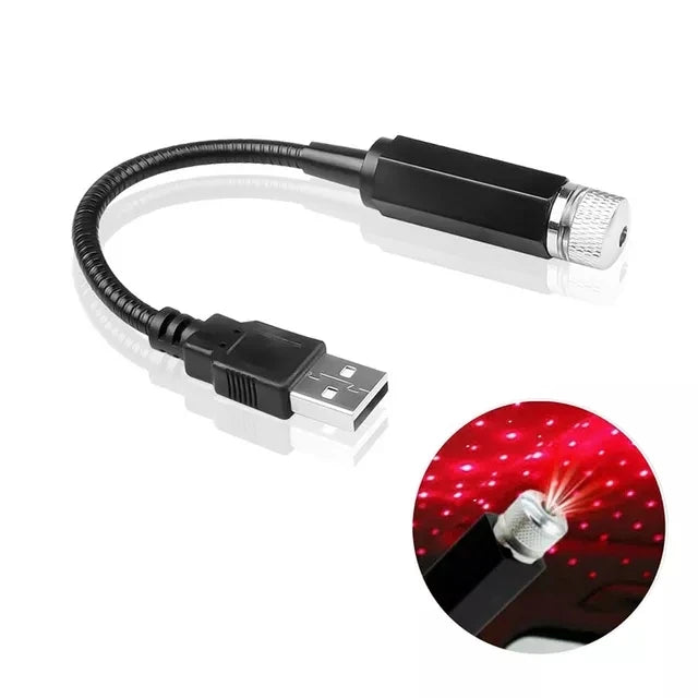 Veilleuse LED Ciel Étoilé Galaxie USB - Projecteur Romantique pour Voiture ou Chambre