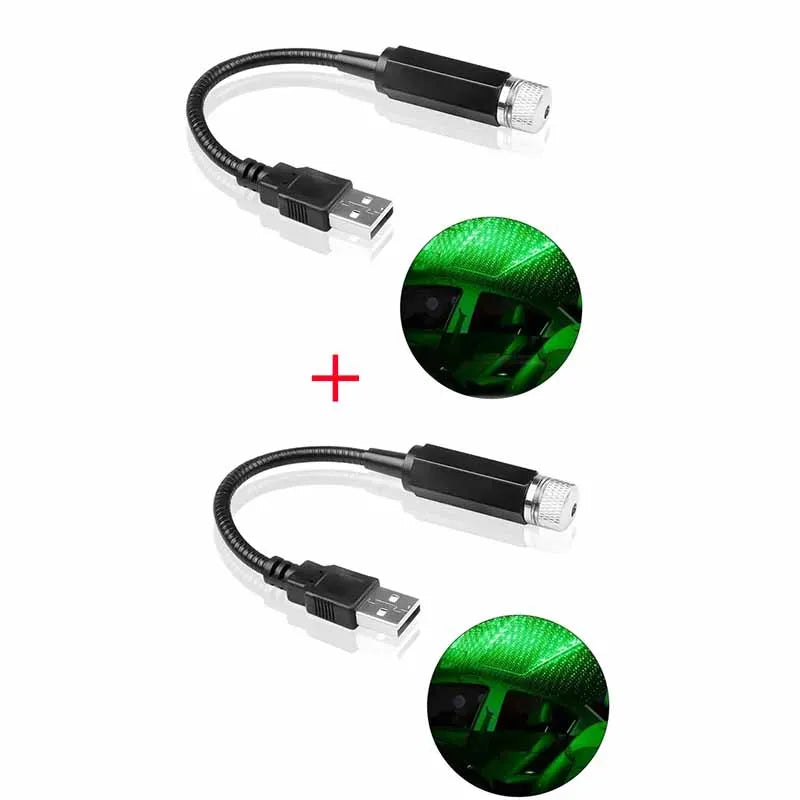 Veilleuse LED Ciel Étoilé Galaxie USB - Projecteur Romantique pour Voiture ou Chambre