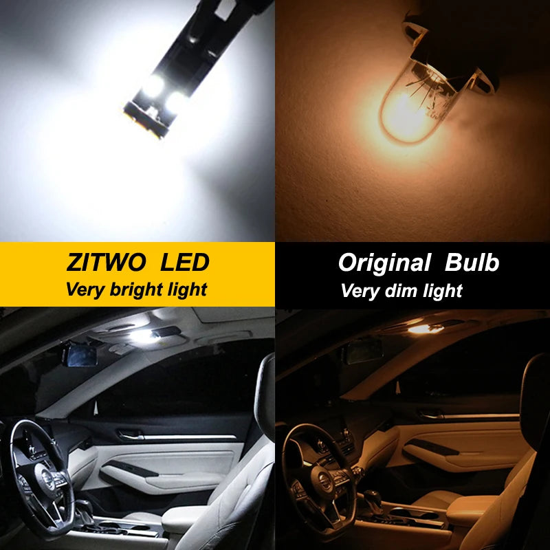 Kit LED Intérieur Complet 14 Pièces pour VW Golf MK5 GTI (2004-2009)