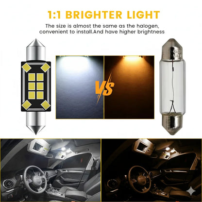 Kit LED Intérieur Canbus pour BMW Série 3/5 - E36 E46 E90 E60 F10 F30 et Plus